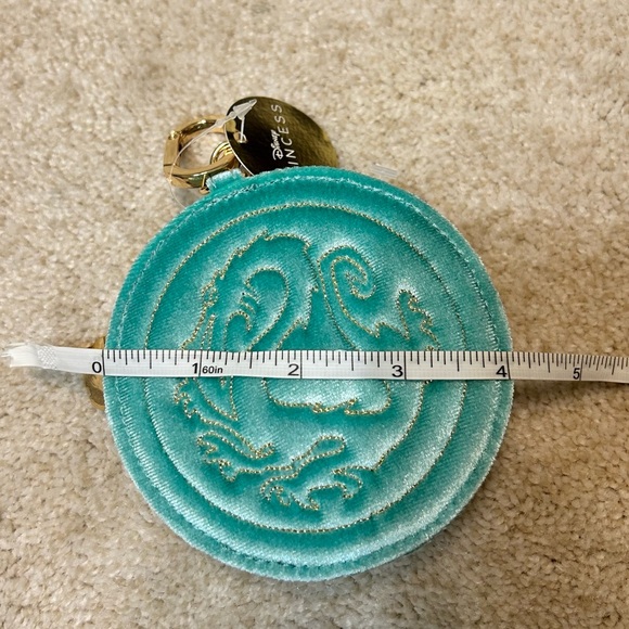 Bath and Body Works Disney Mulan Teal Dragon Velvet Pouch - Picture 10 of 17